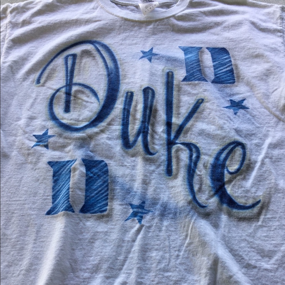 Duke Spray painted Shirt 💙🔥
